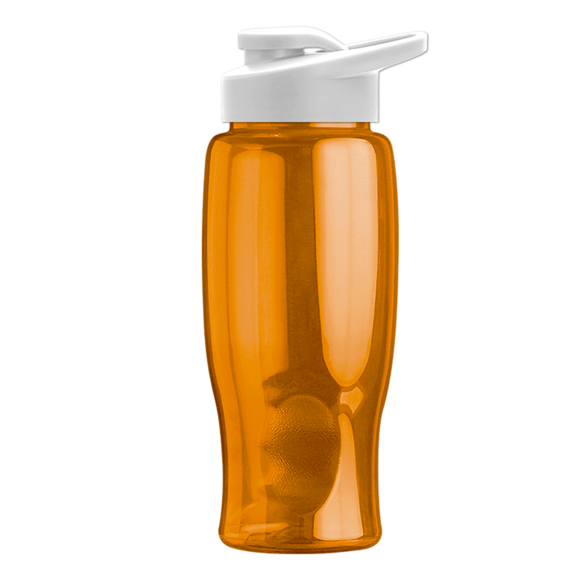 Custom logo Poly+ Bottle with Drink-Thru Lid - 27 oz.