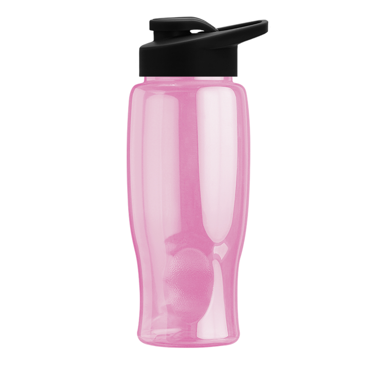 Custom logo Poly+ Bottle with Drink-Thru Lid - 27 oz.