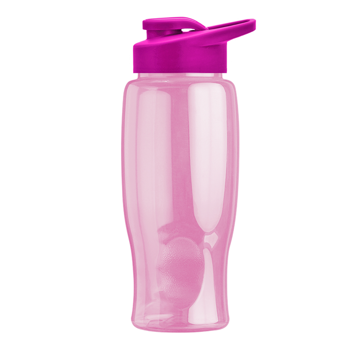 Custom logo Poly+ Bottle with Drink-Thru Lid - 27 oz.