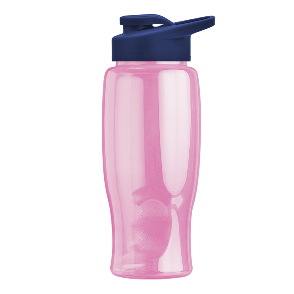 Custom logo Poly+ Bottle with Drink-Thru Lid - 27 oz.