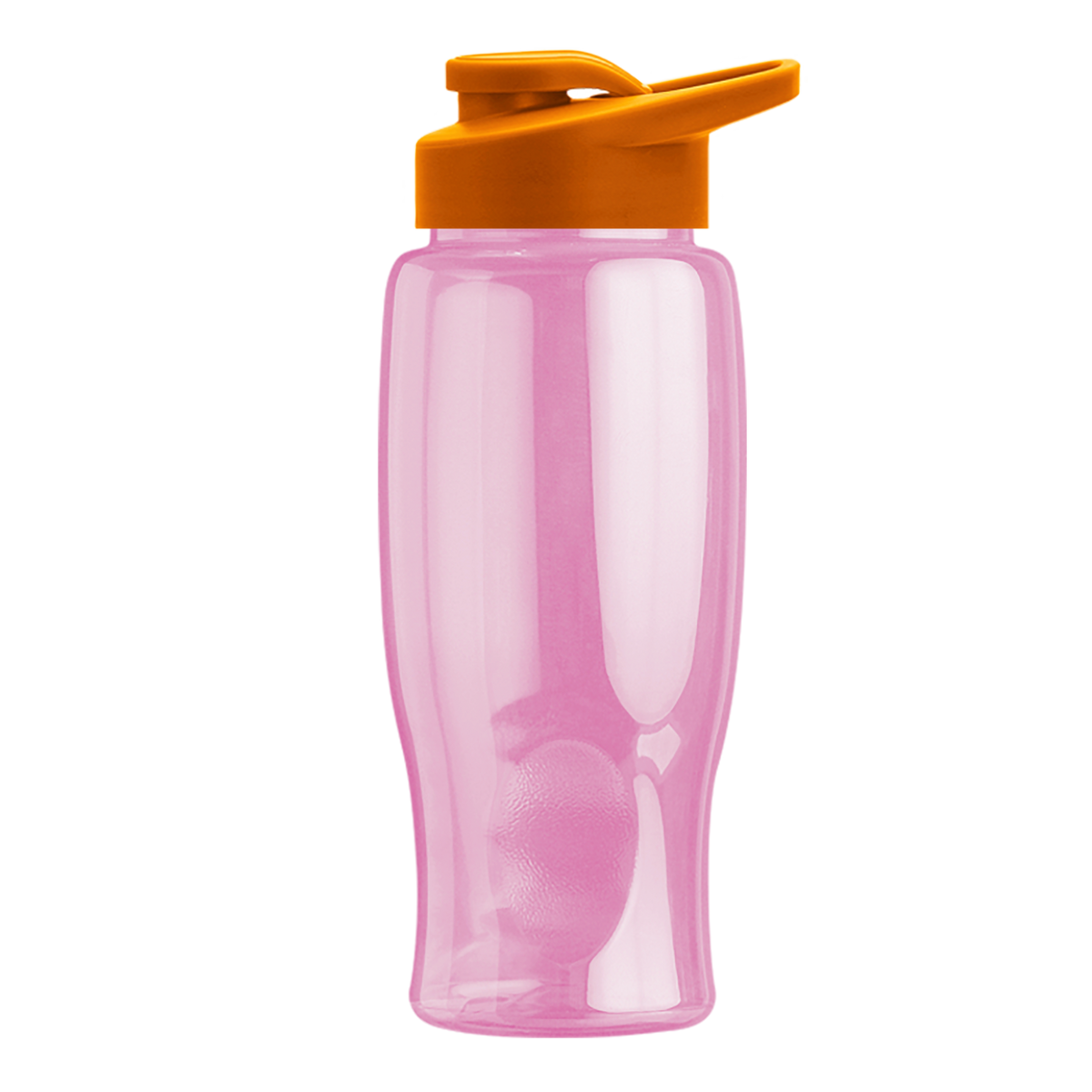 Custom logo Poly+ Bottle with Drink-Thru Lid - 27 oz.