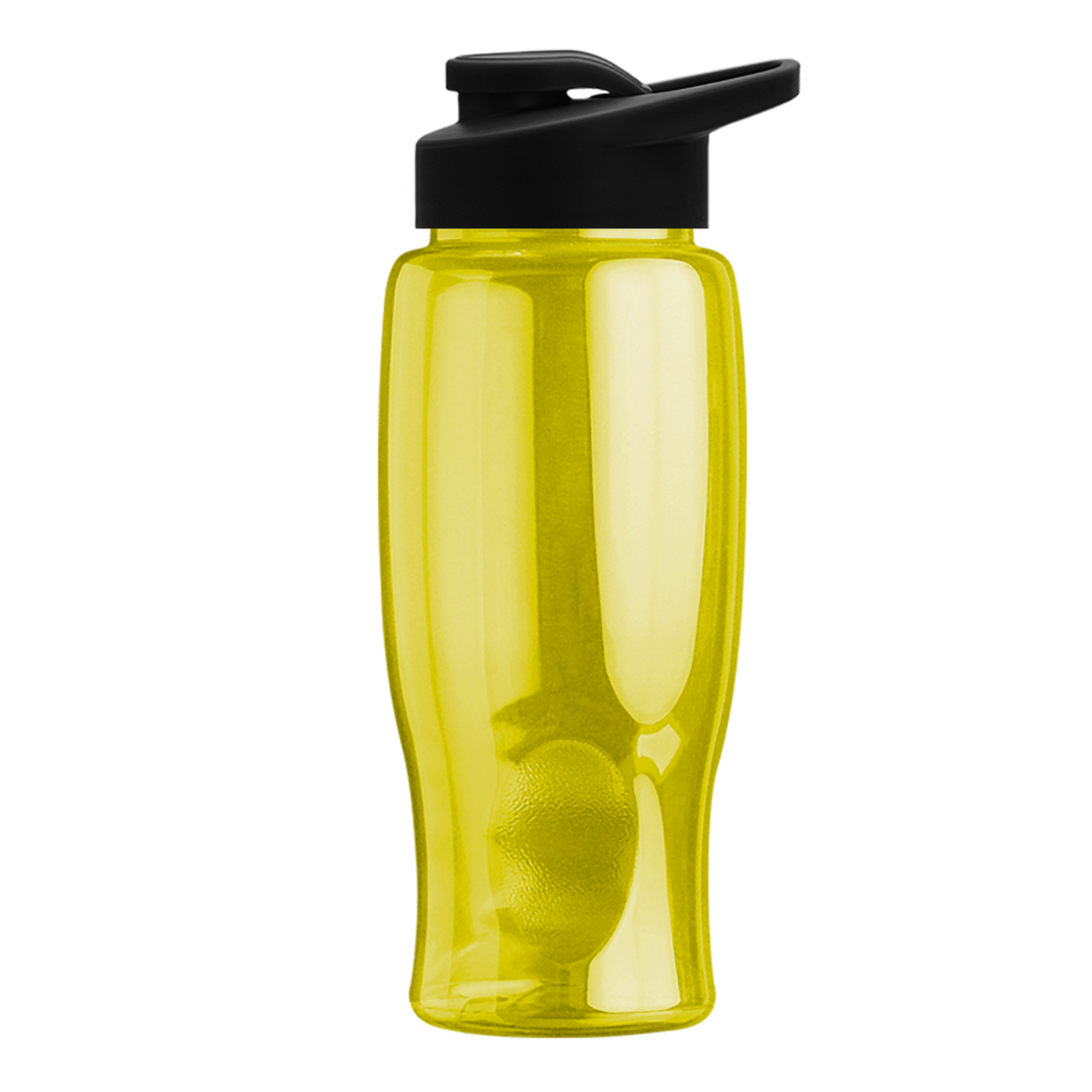 Custom logo Poly+ Bottle with Drink-Thru Lid - 27 oz.