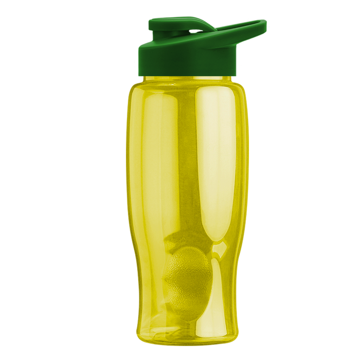 Custom logo Poly+ Bottle with Drink-Thru Lid - 27 oz.
