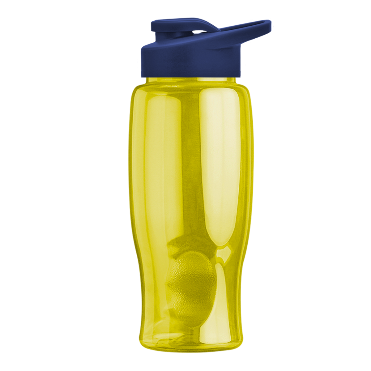 Custom logo Poly+ Bottle with Drink-Thru Lid - 27 oz.