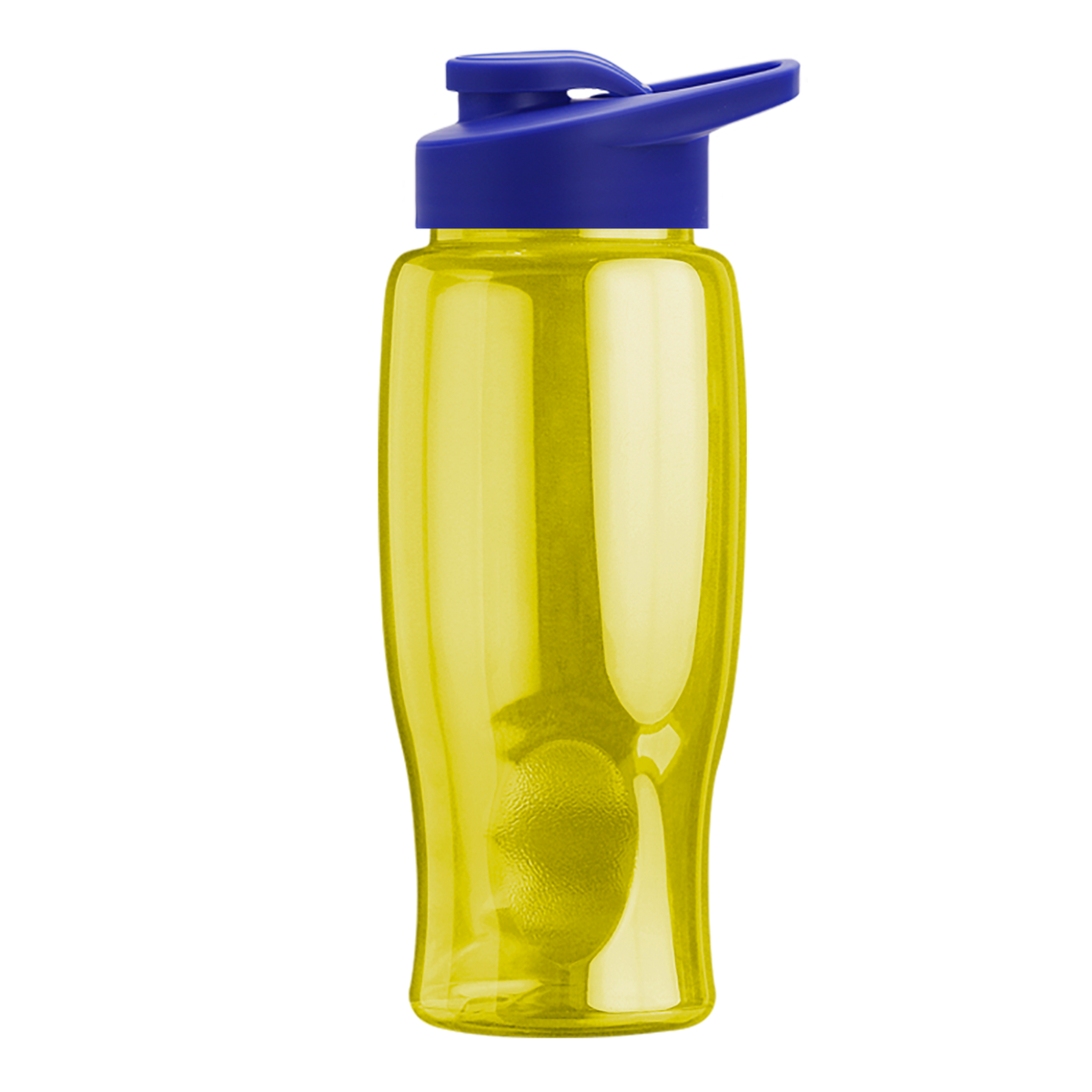Custom logo Poly+ Bottle with Drink-Thru Lid - 27 oz.
