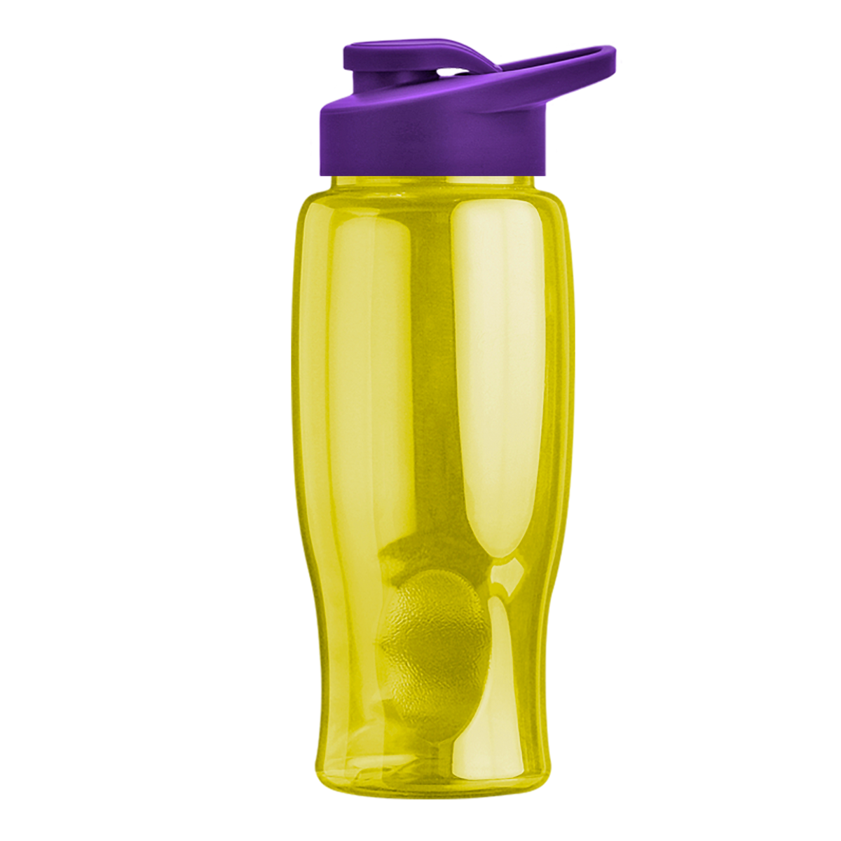 Custom logo Poly+ Bottle with Drink-Thru Lid - 27 oz.