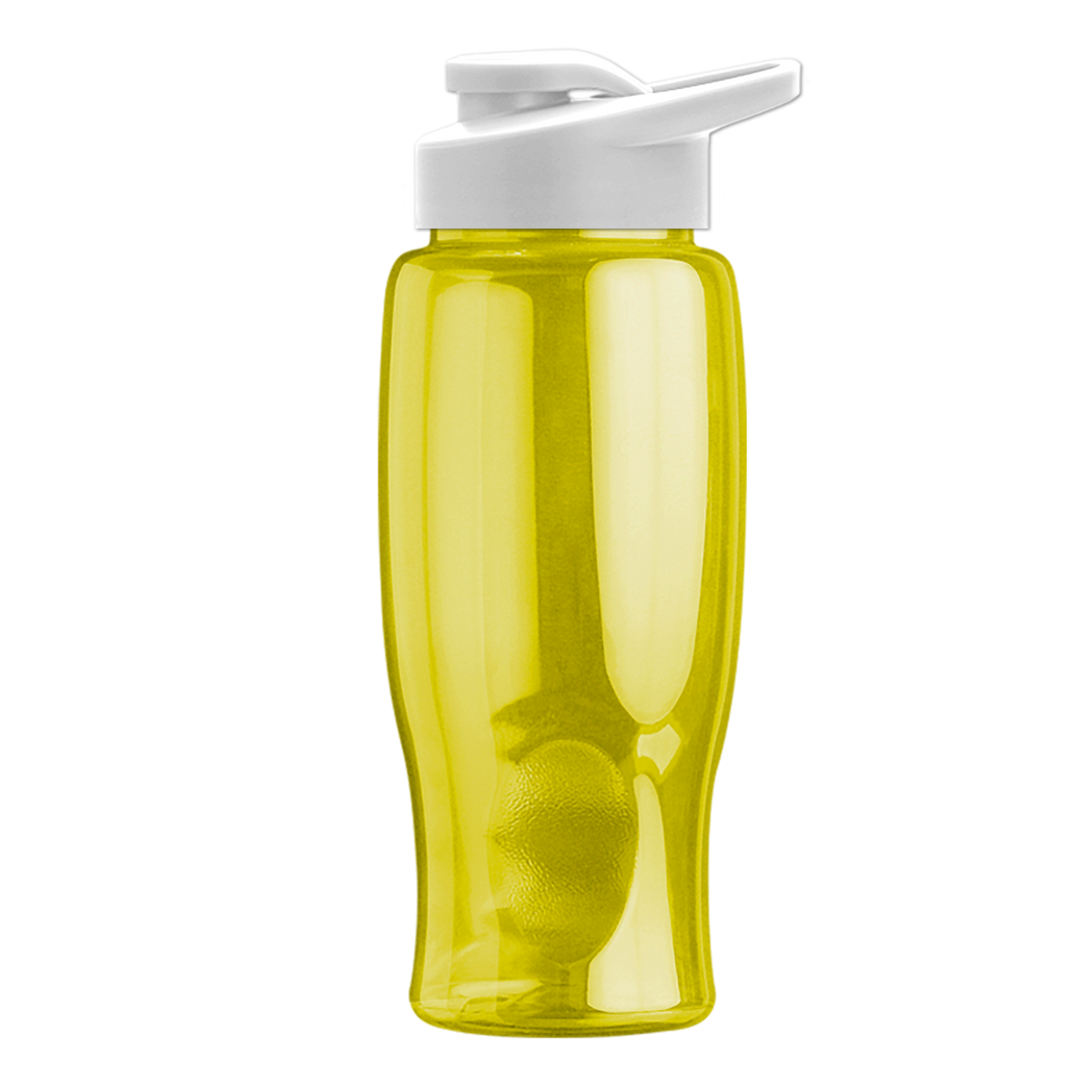 Custom logo Poly+ Bottle with Drink-Thru Lid - 27 oz.