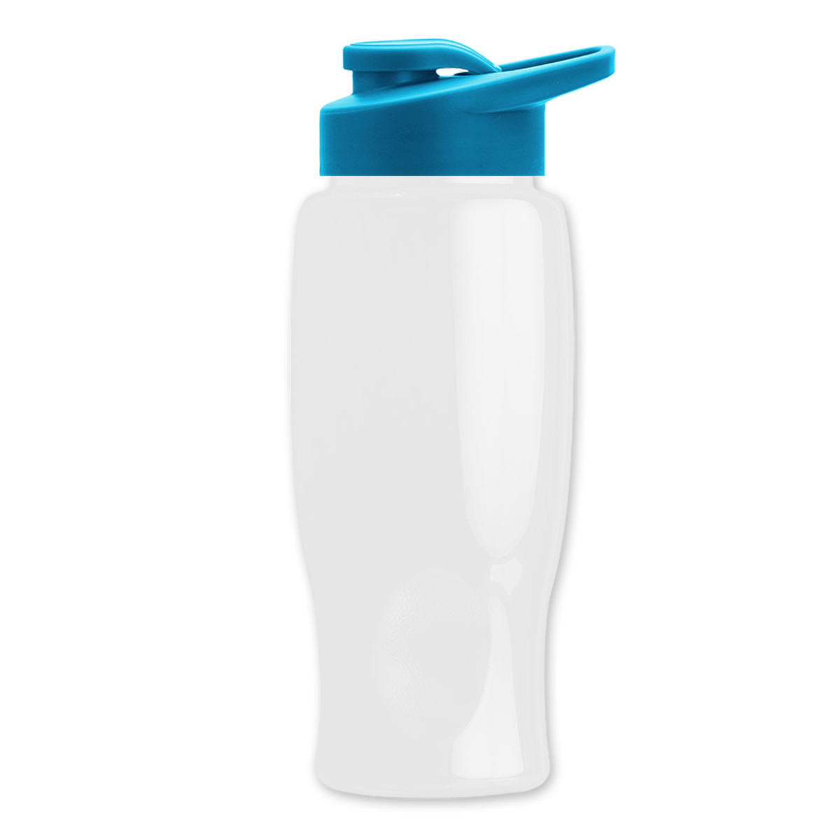Custom logo Poly+ Bottle with Drink-Thru Lid - 27 oz.