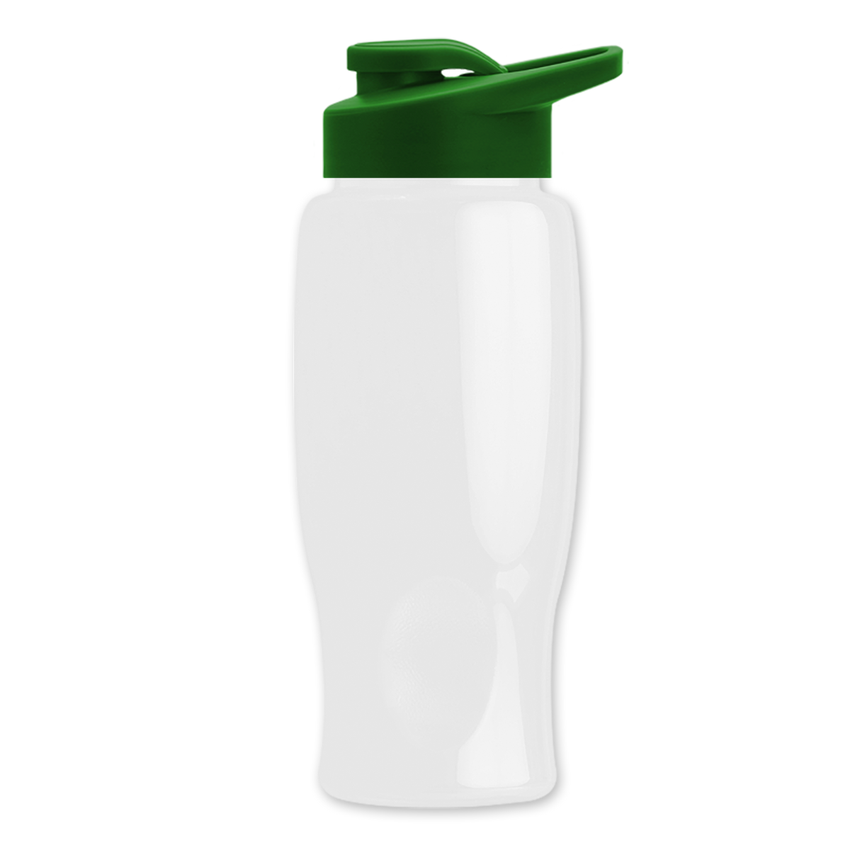 Custom logo Poly+ Bottle with Drink-Thru Lid - 27 oz.