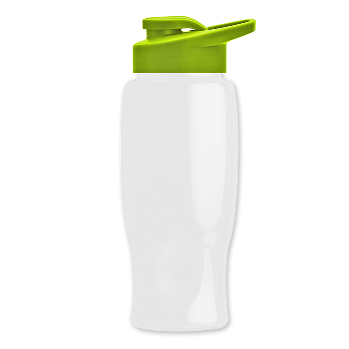 Custom logo Poly+ Bottle with Drink-Thru Lid - 27 oz.