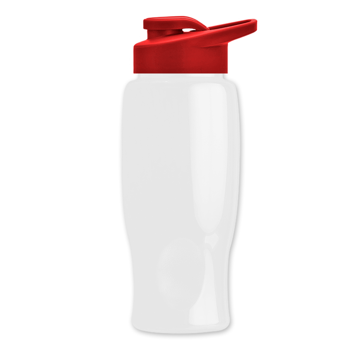 Custom logo Poly+ Bottle with Drink-Thru Lid - 27 oz.