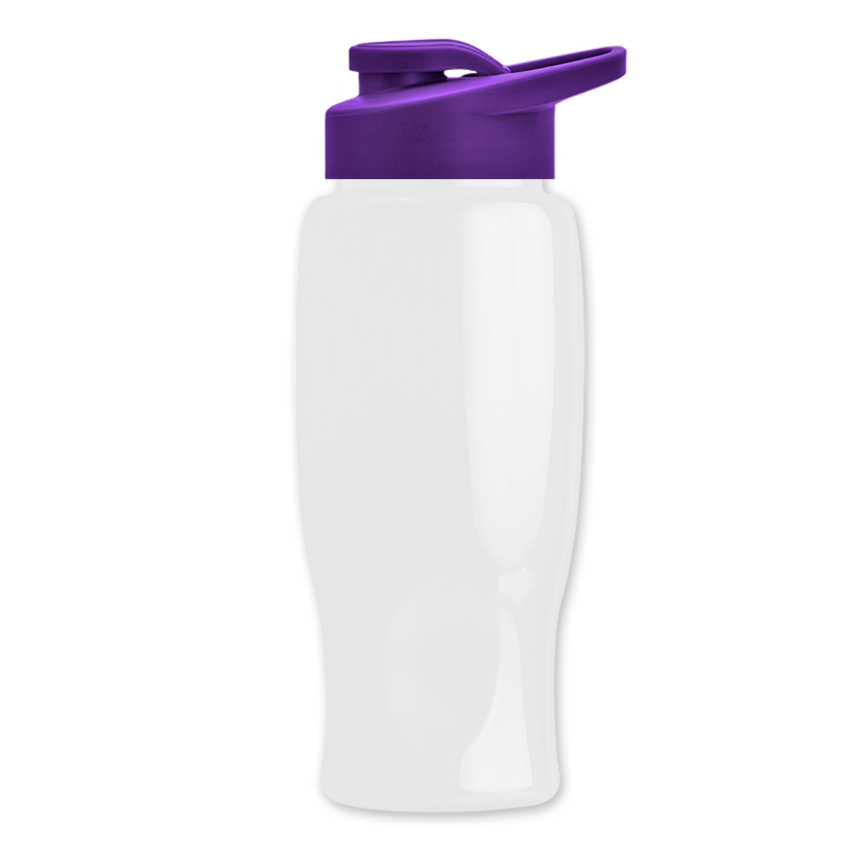 Custom logo Poly+ Bottle with Drink-Thru Lid - 27 oz.