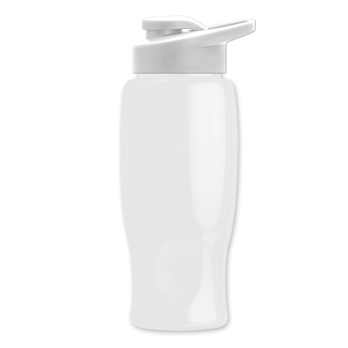 Custom logo Poly+ Bottle with Drink-Thru Lid - 27 oz.