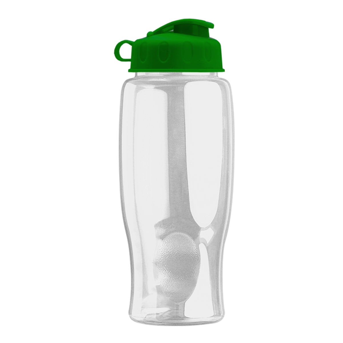 Custom logo Poly+ Bottle with Flip Lid - 27 oz.