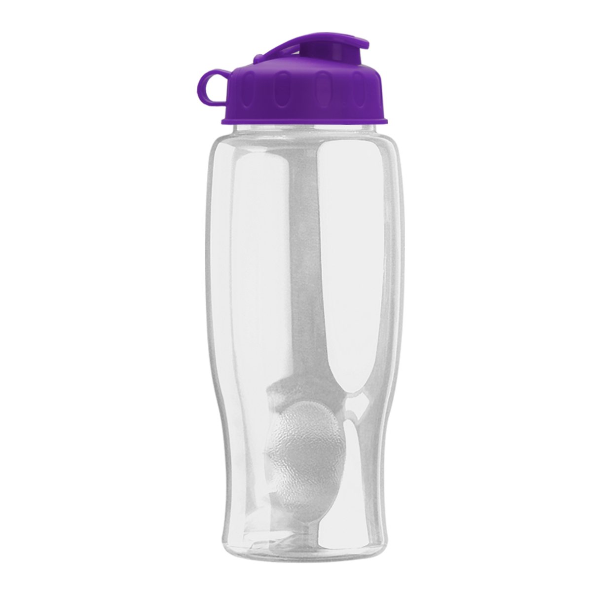 Custom logo Poly+ Bottle with Flip Lid - 27 oz.