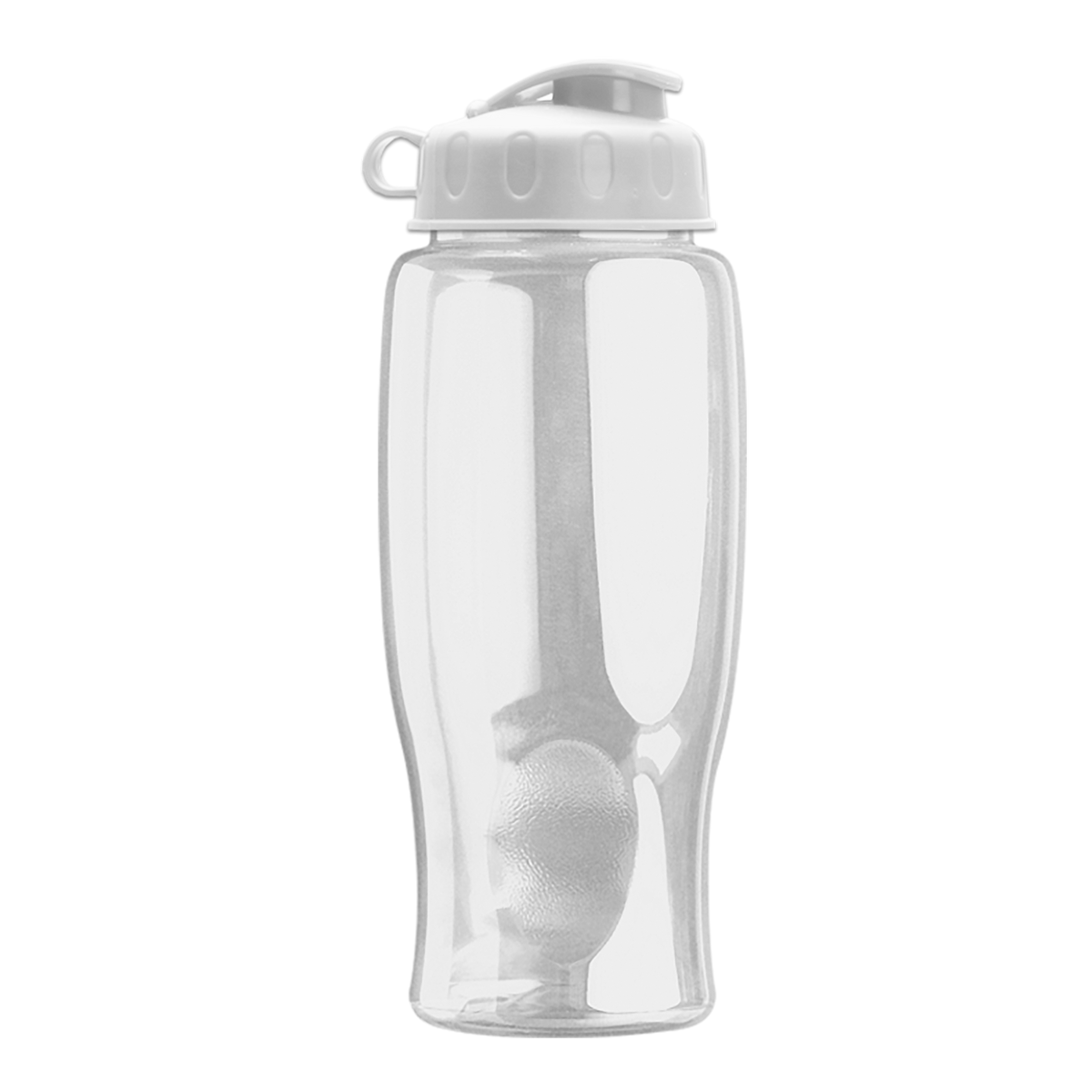 Custom logo Poly+ Bottle with Flip Lid - 27 oz.