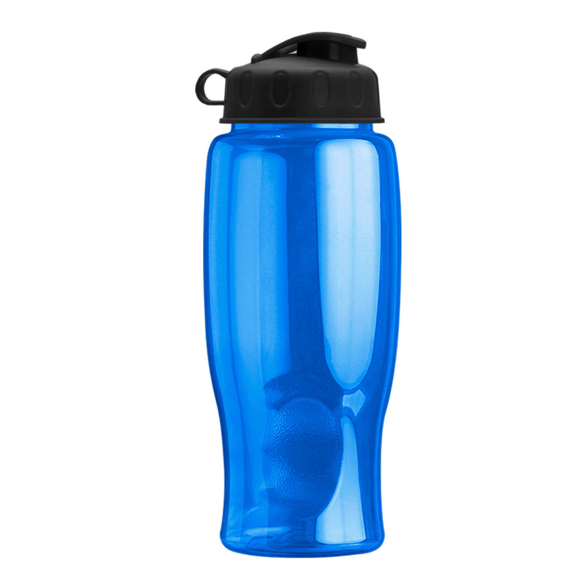 Custom logo Poly+ Bottle with Flip Lid - 27 oz.