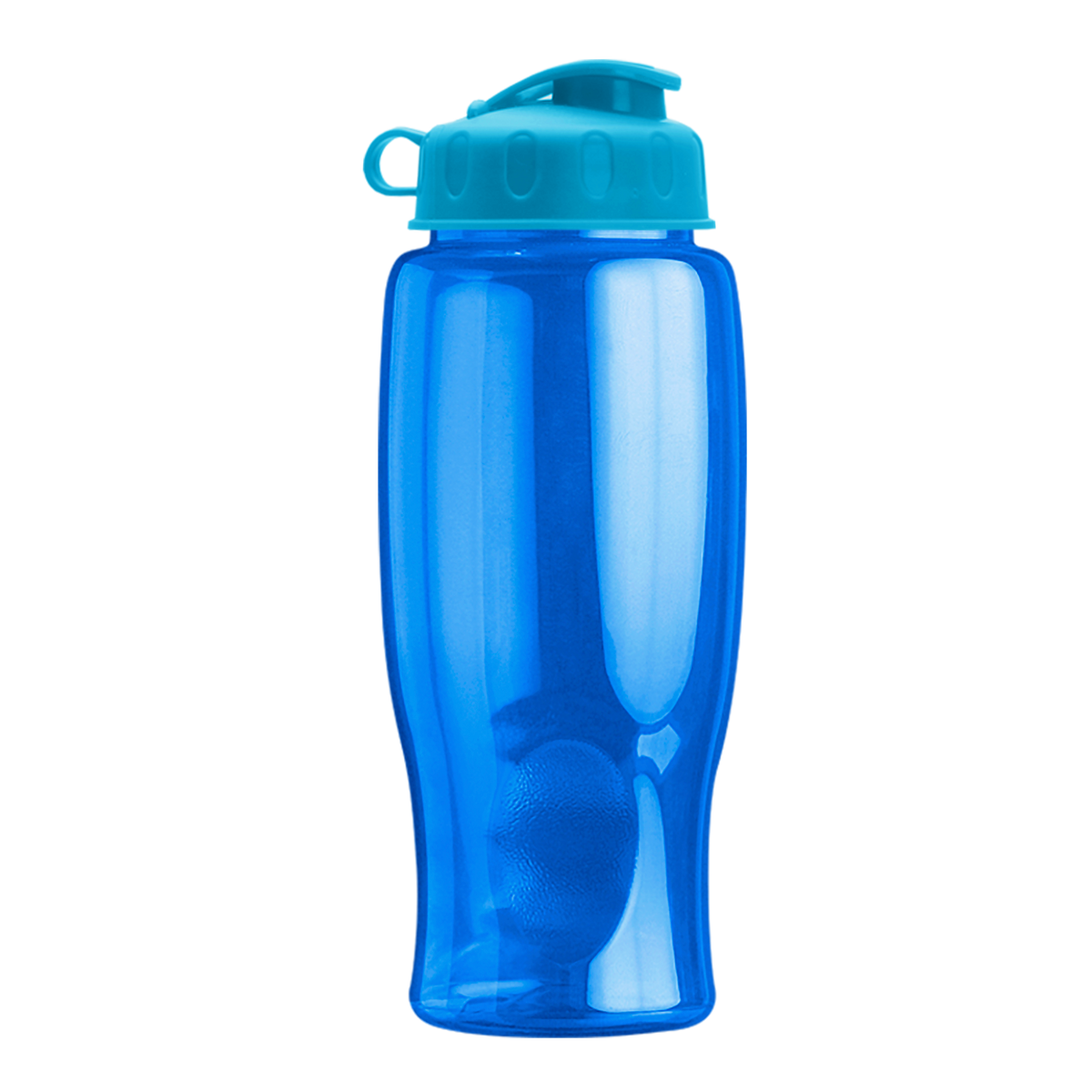 Custom logo Poly+ Bottle with Flip Lid - 27 oz.