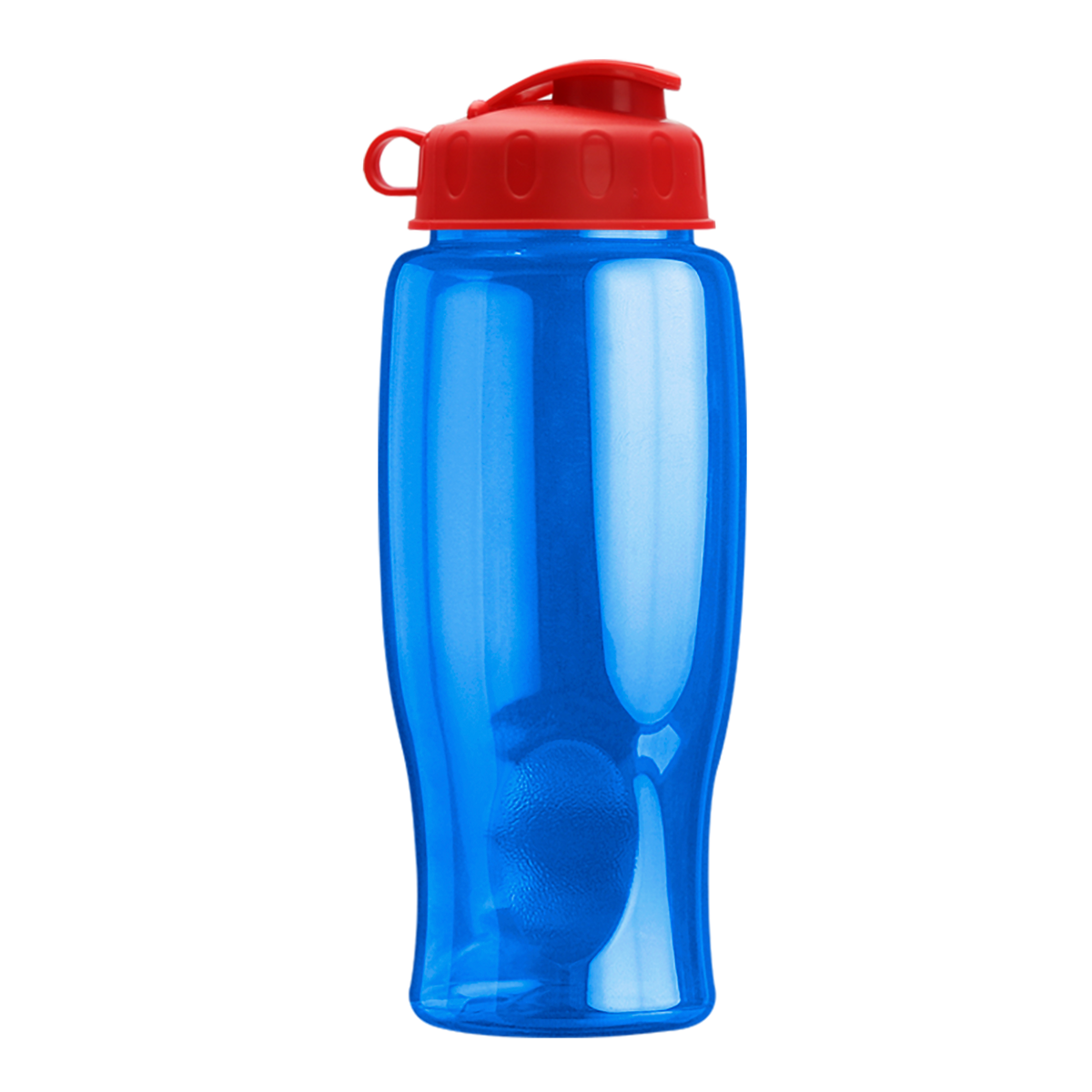 Custom logo Poly+ Bottle with Flip Lid - 27 oz.