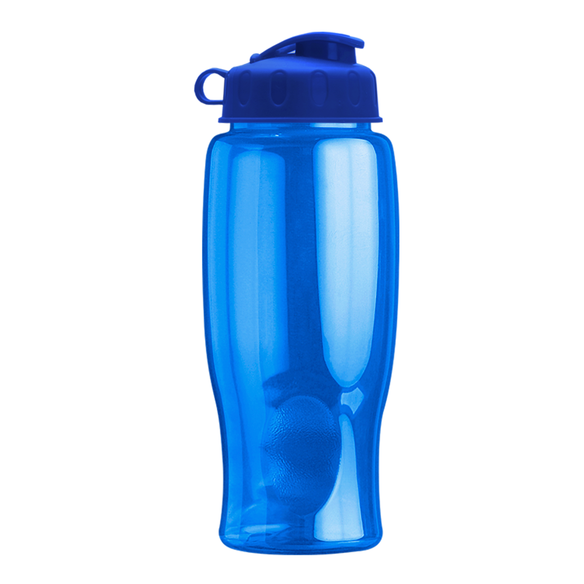 Custom logo Poly+ Bottle with Flip Lid - 27 oz.