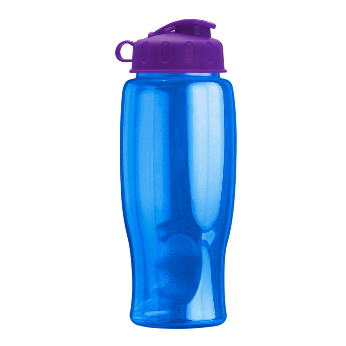 Custom logo Poly+ Bottle with Flip Lid - 27 oz.