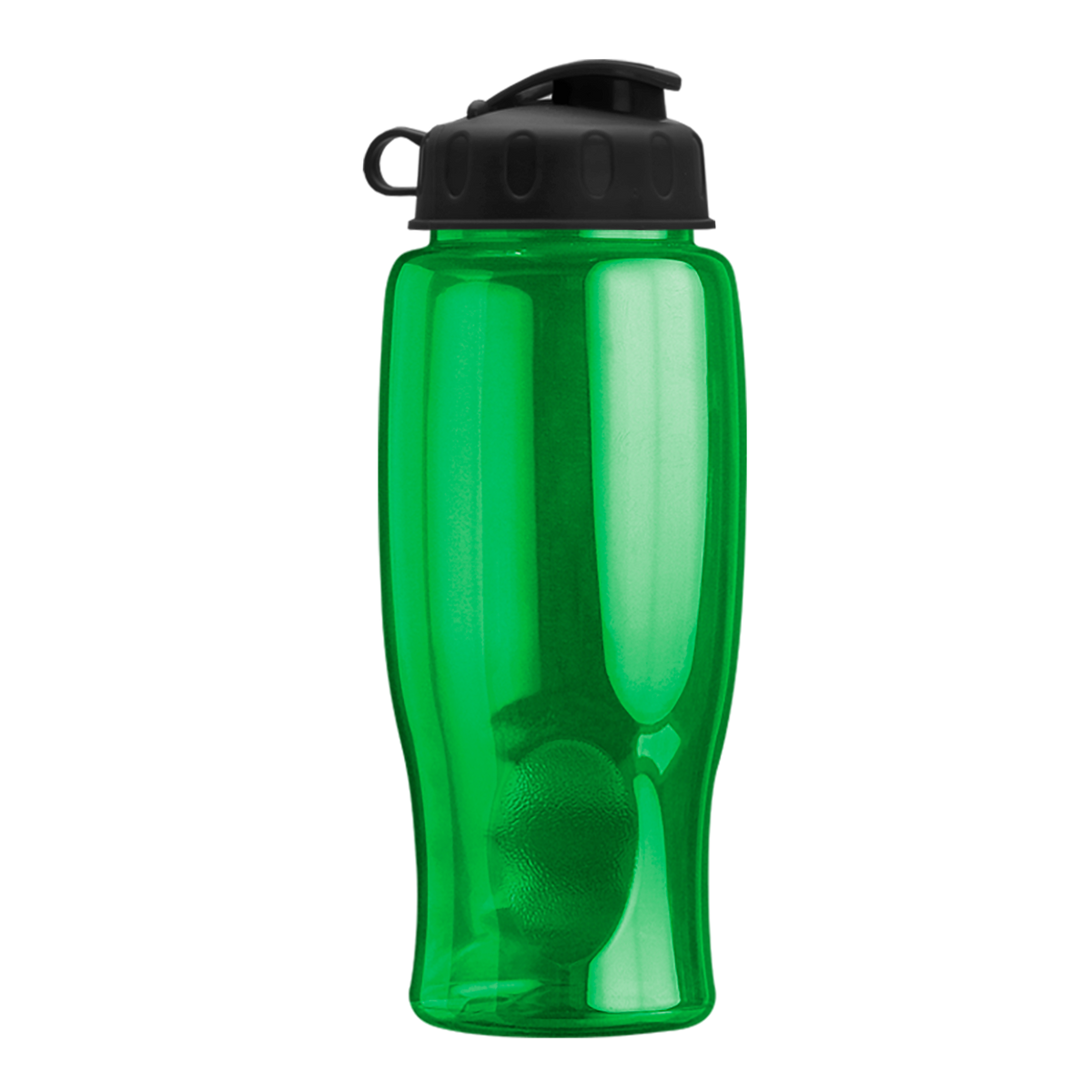 Custom logo Poly+ Bottle with Flip Lid - 27 oz.