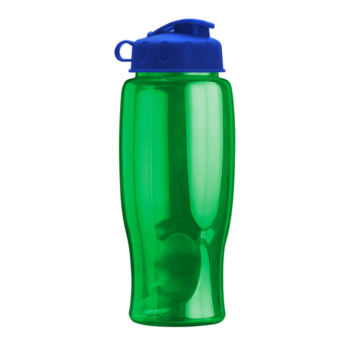 Custom logo Poly+ Bottle with Flip Lid - 27 oz.