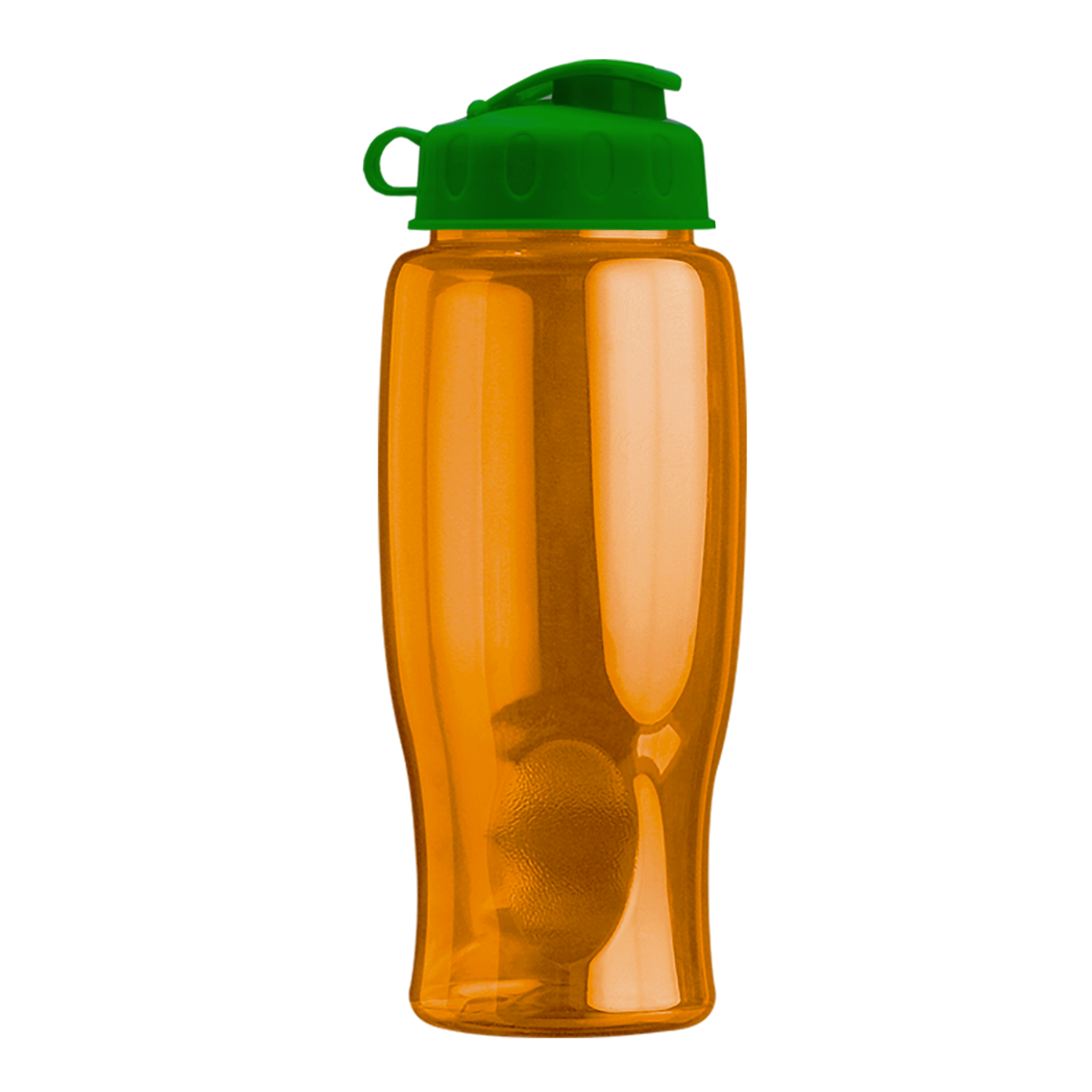 Custom logo Poly+ Bottle with Flip Lid - 27 oz.