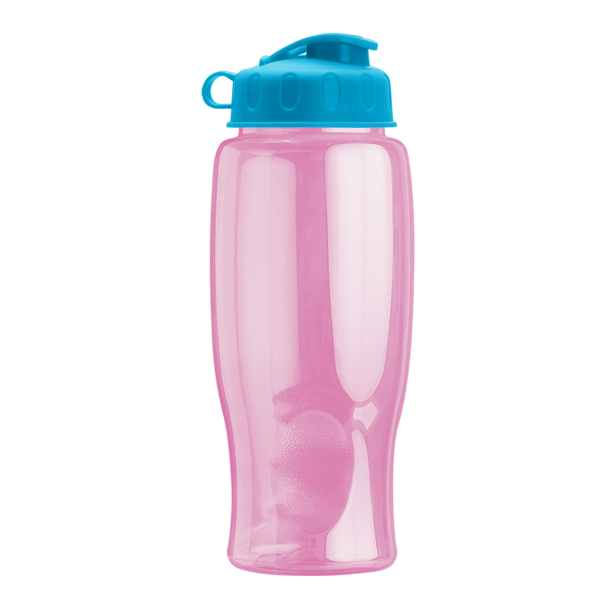 Custom logo Poly+ Bottle with Flip Lid - 27 oz.