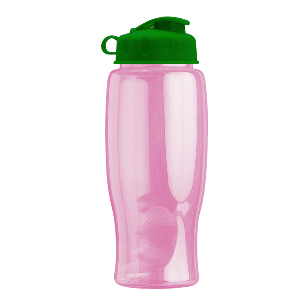 Custom logo Poly+ Bottle with Flip Lid - 27 oz.