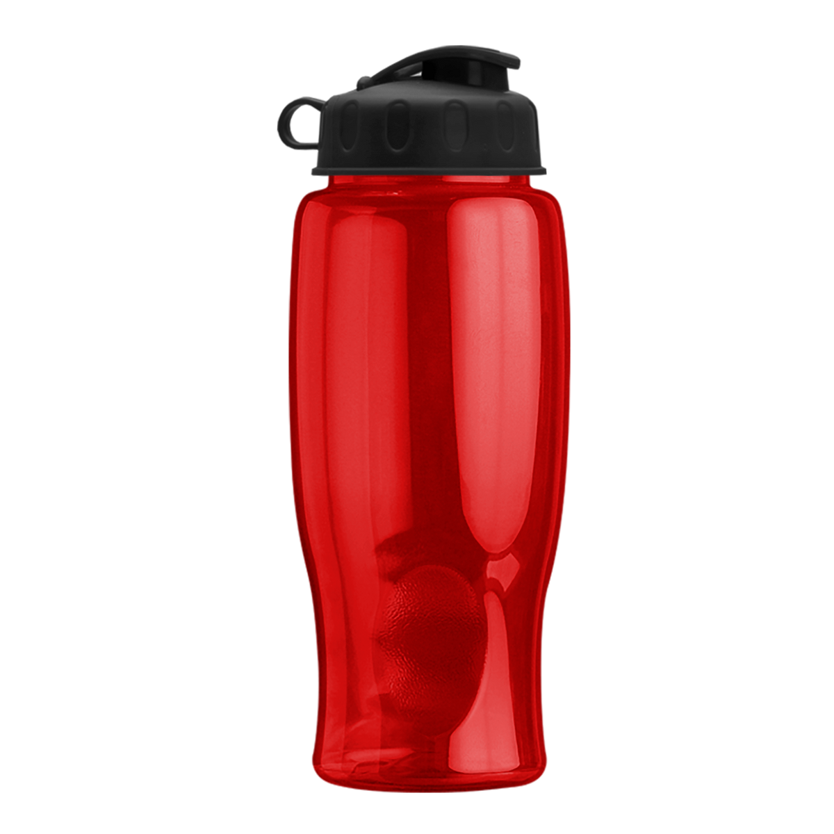 Custom logo Poly+ Bottle with Flip Lid - 27 oz.
