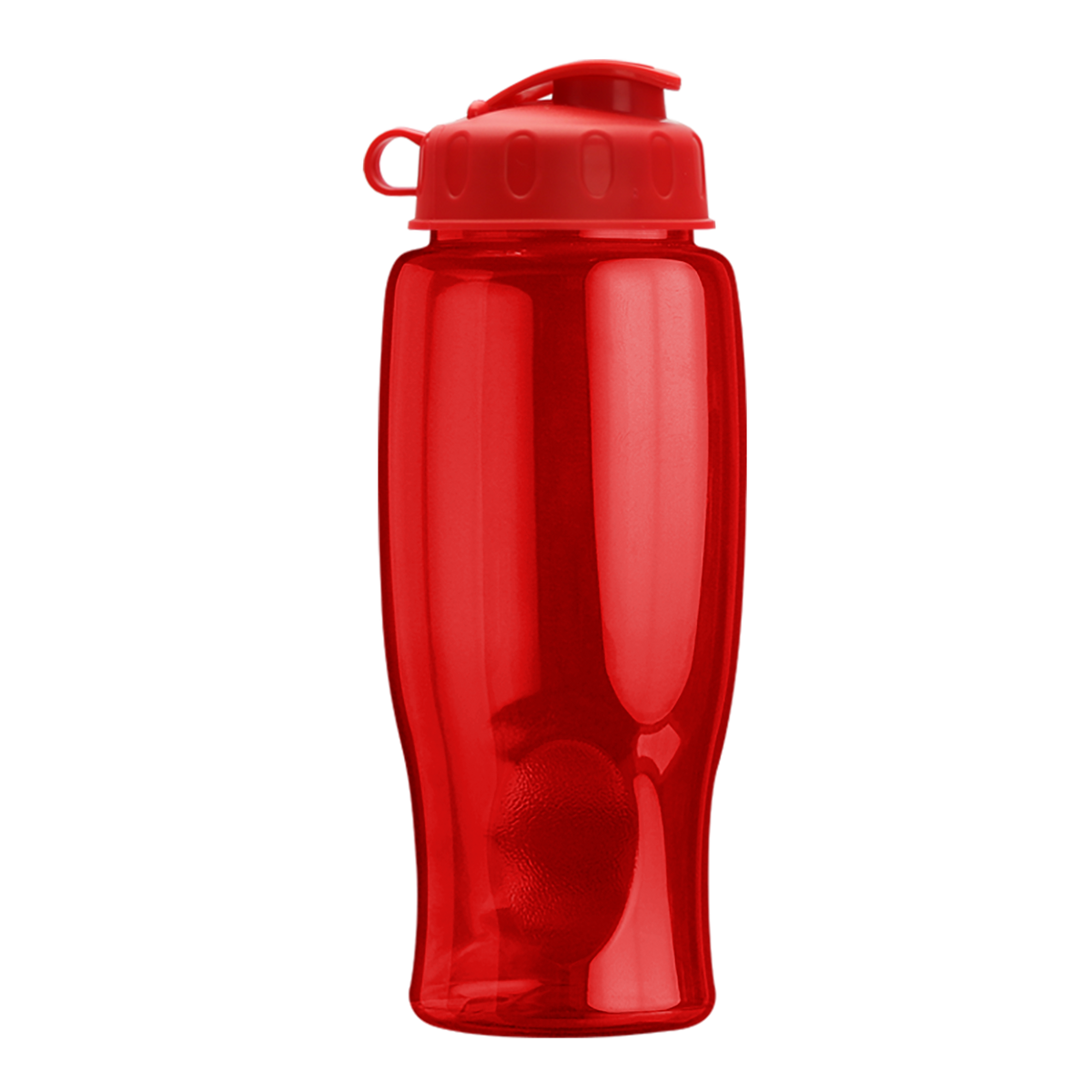 Custom logo Poly+ Bottle with Flip Lid - 27 oz.