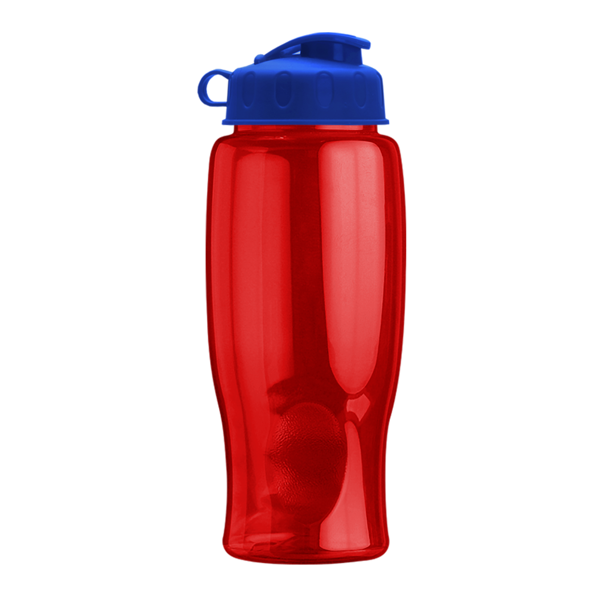 Custom logo Poly+ Bottle with Flip Lid - 27 oz.