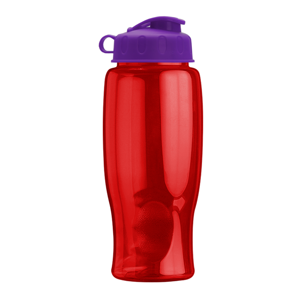 Custom logo Poly+ Bottle with Flip Lid - 27 oz.