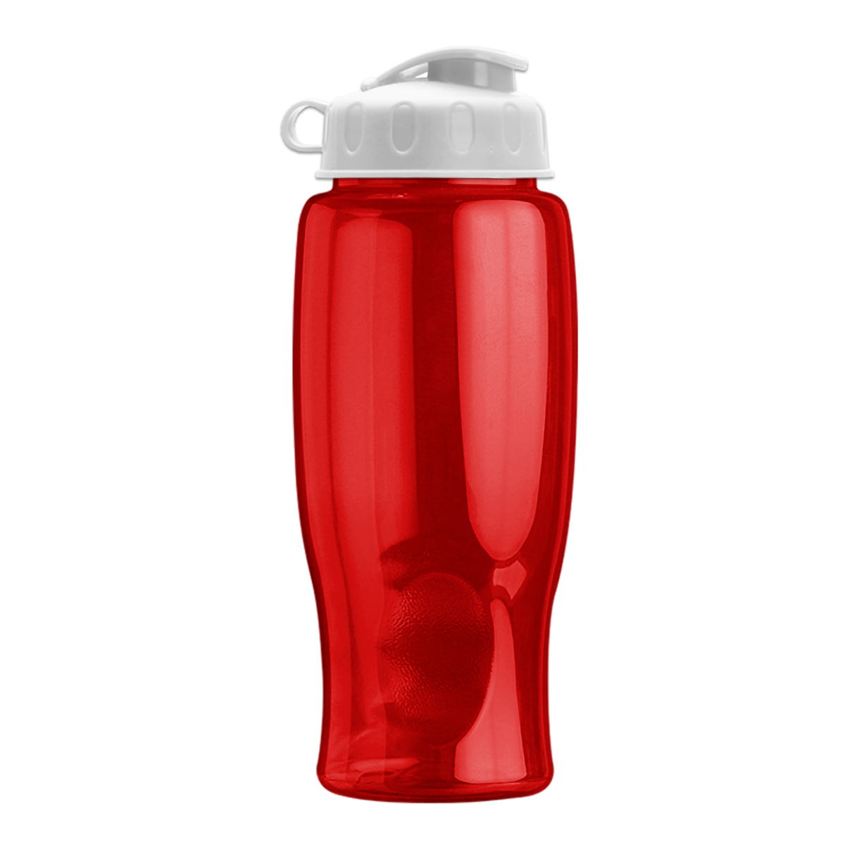 Custom logo Poly+ Bottle with Flip Lid - 27 oz.