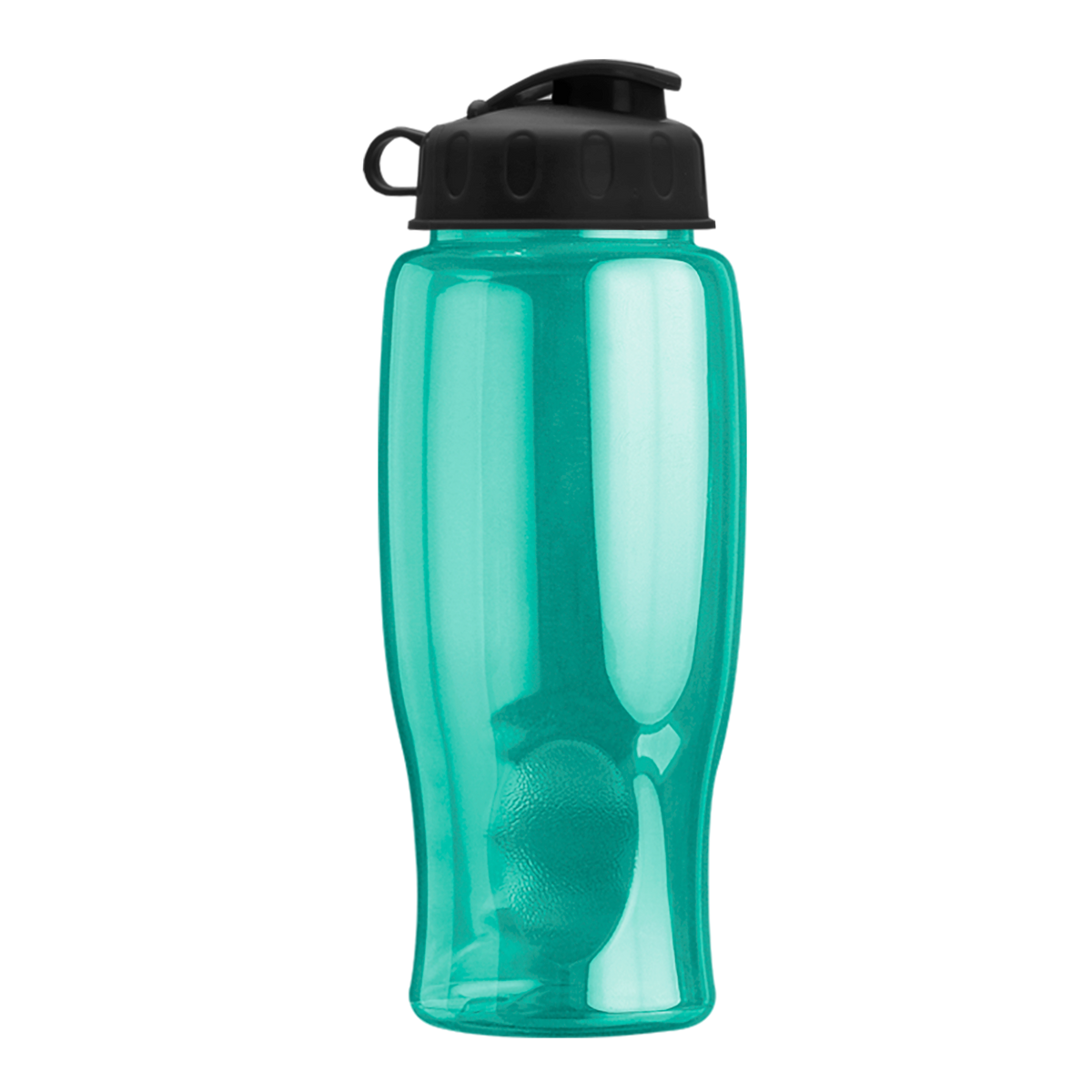 Custom logo Poly+ Bottle with Flip Lid - 27 oz.