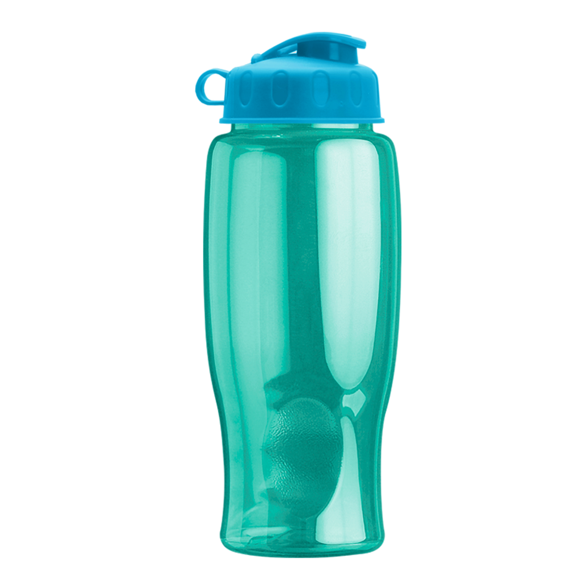 Custom logo Poly+ Bottle with Flip Lid - 27 oz.