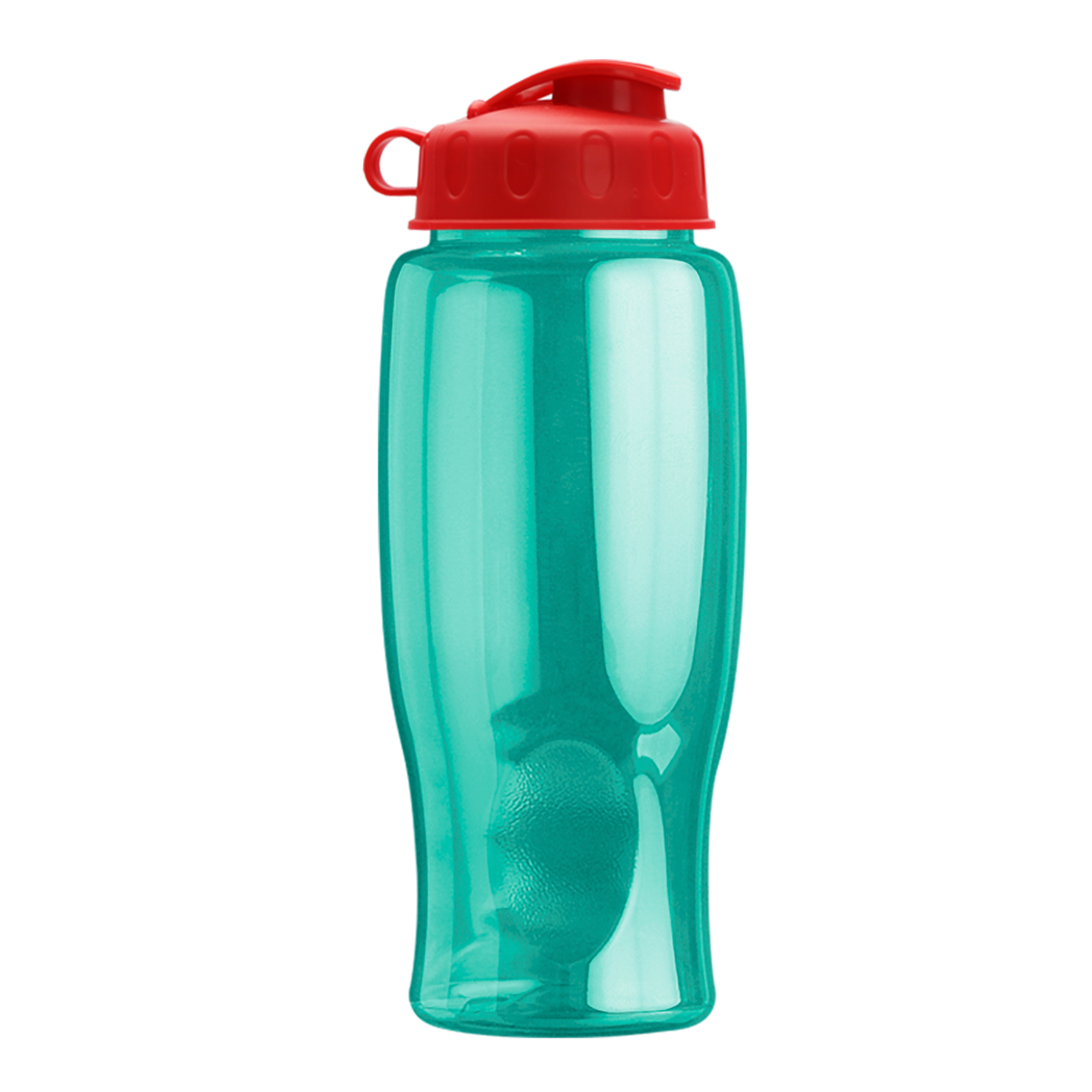 Custom logo Poly+ Bottle with Flip Lid - 27 oz.