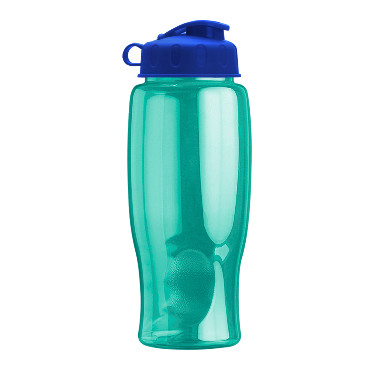 Custom logo Poly+ Bottle with Flip Lid - 27 oz.