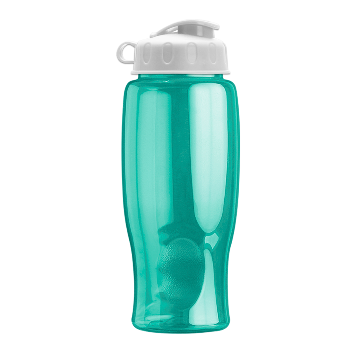 Custom logo Poly+ Bottle with Flip Lid - 27 oz.