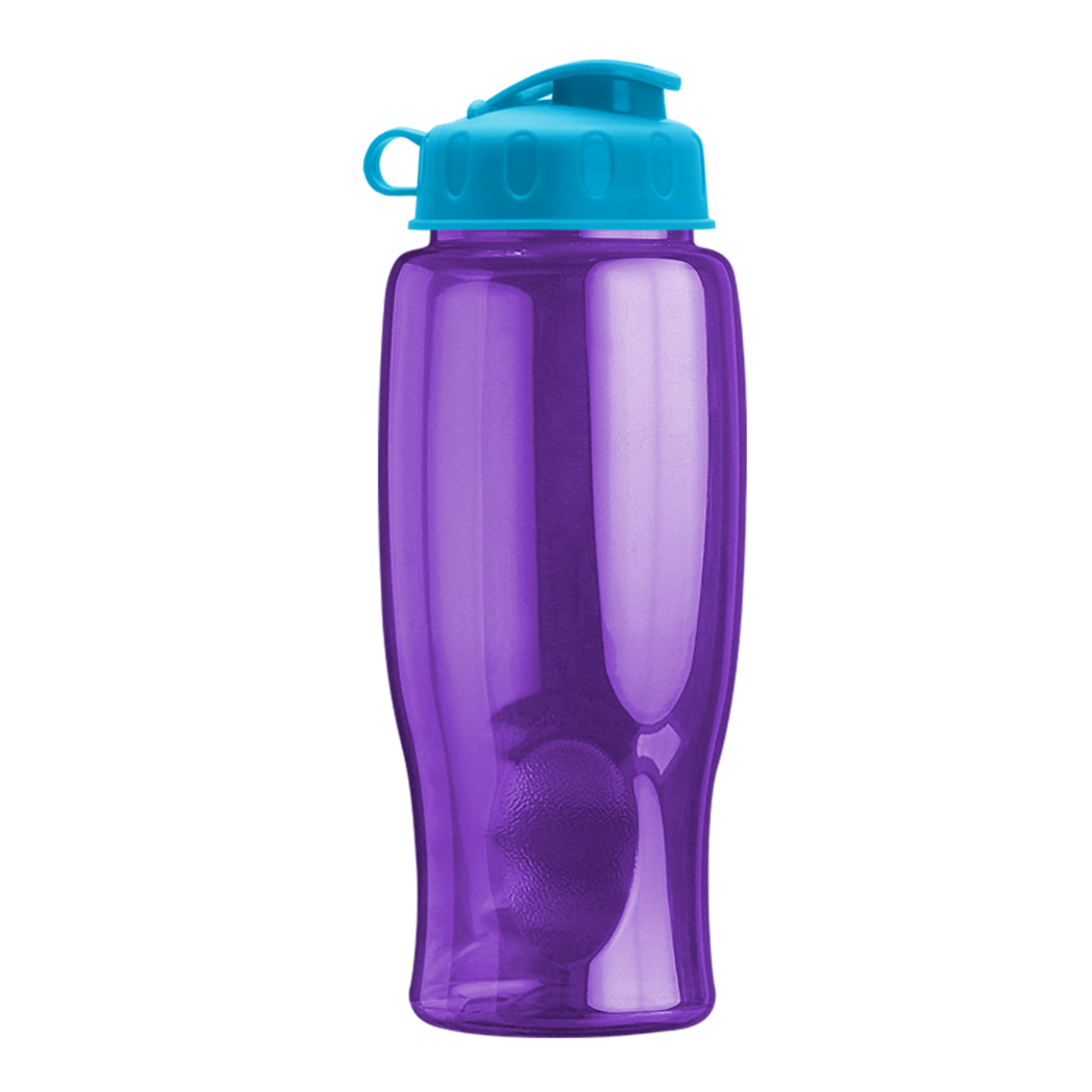 Custom logo Poly+ Bottle with Flip Lid - 27 oz.