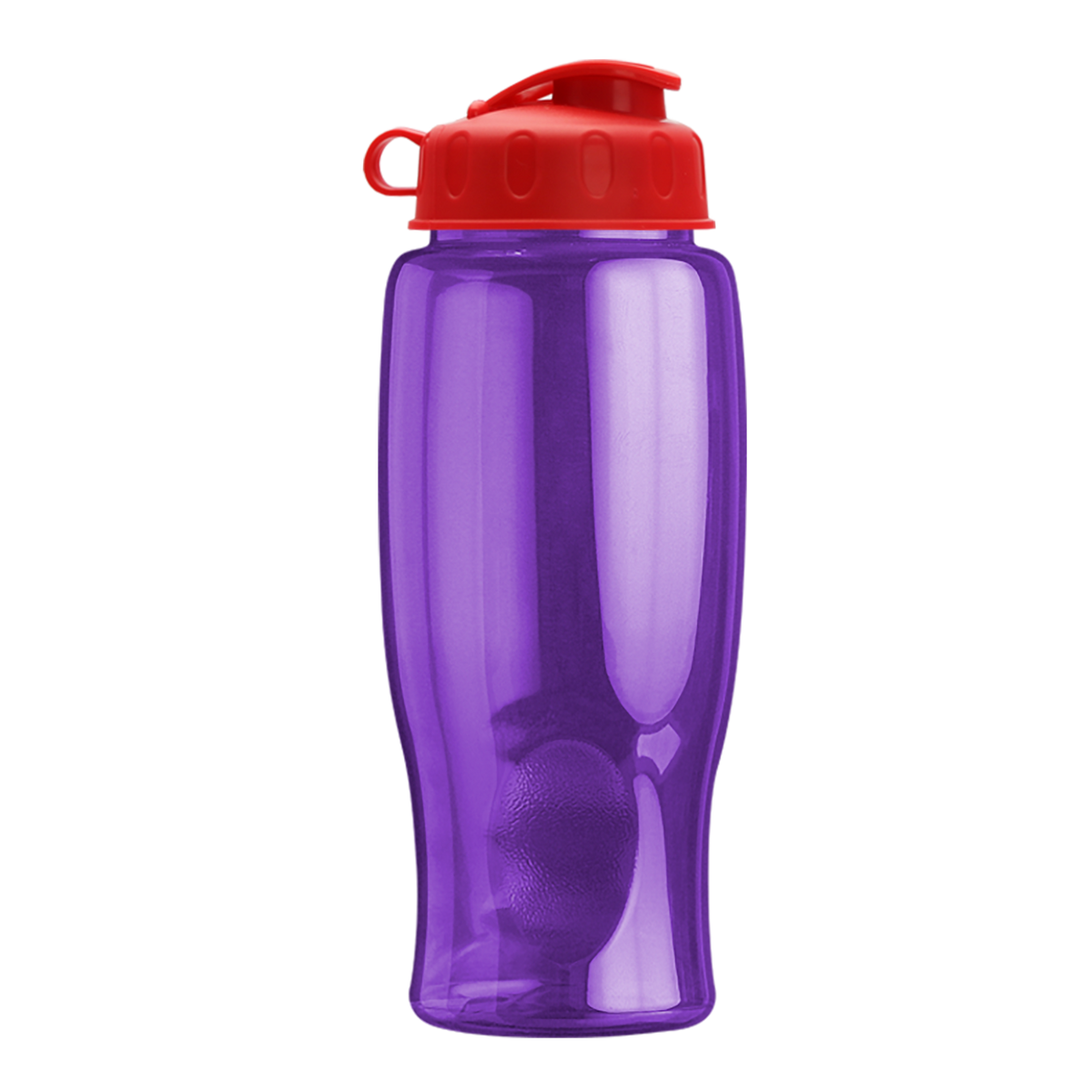 Custom logo Poly+ Bottle with Flip Lid - 27 oz.