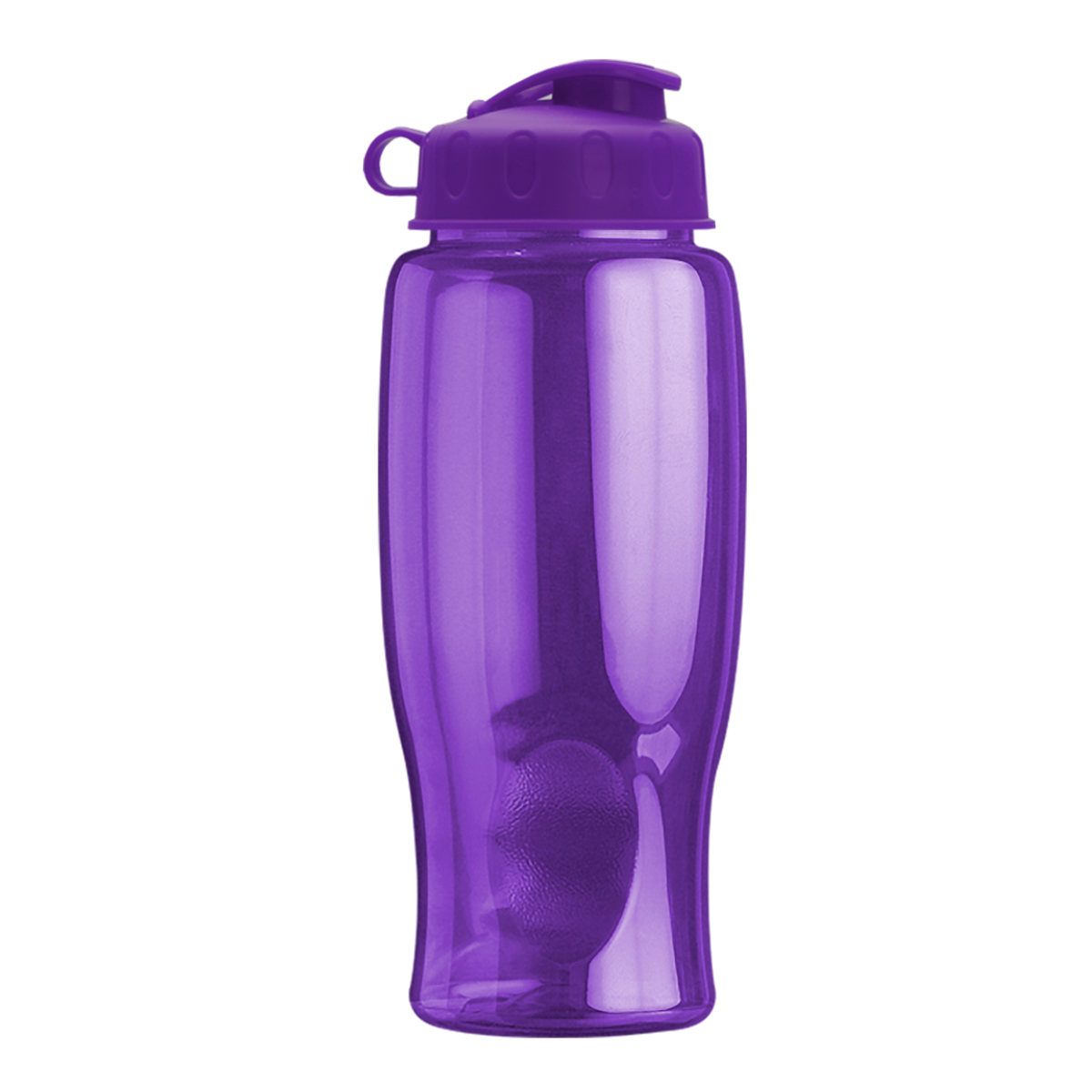 Custom logo Poly+ Bottle with Flip Lid - 27 oz.