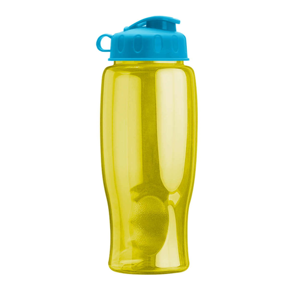 Custom logo Poly+ Bottle with Flip Lid - 27 oz.