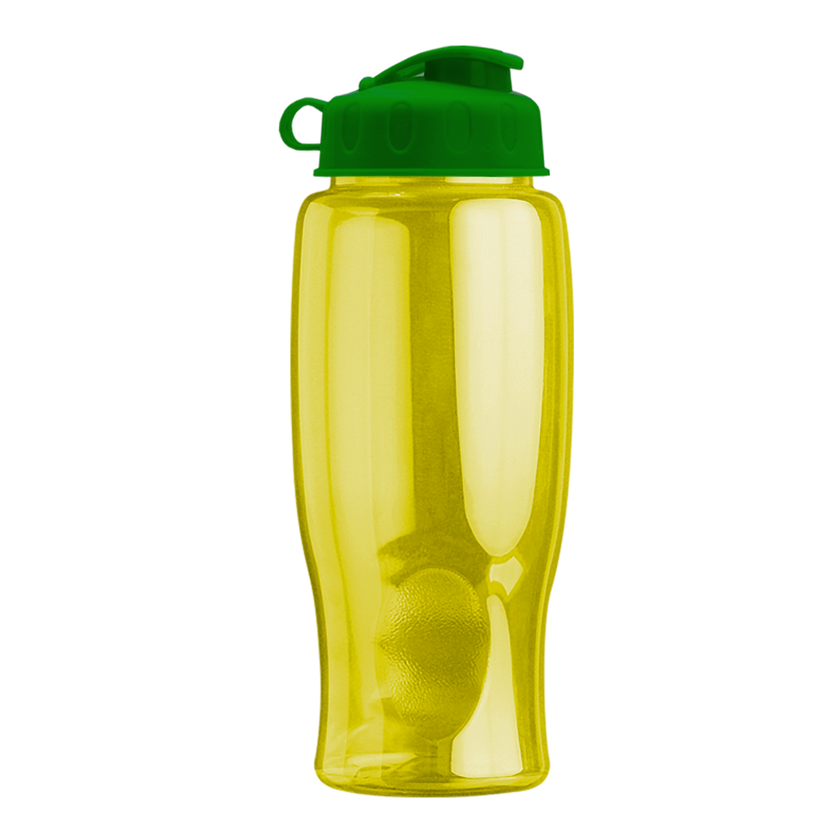 Custom logo Poly+ Bottle with Flip Lid - 27 oz.