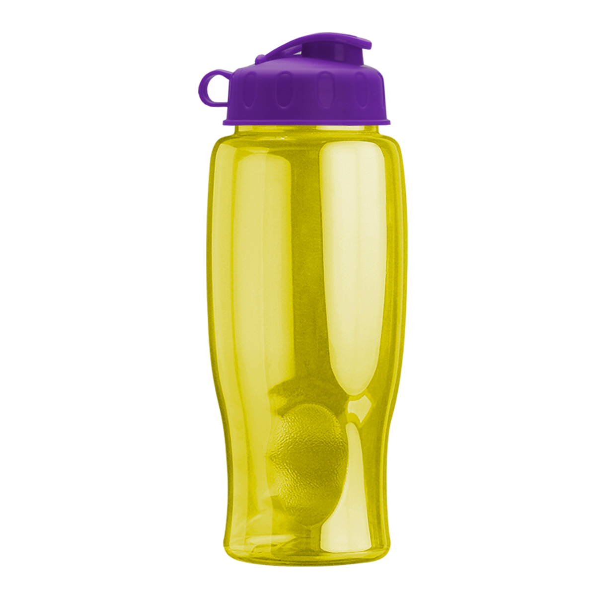 Custom logo Poly+ Bottle with Flip Lid - 27 oz.