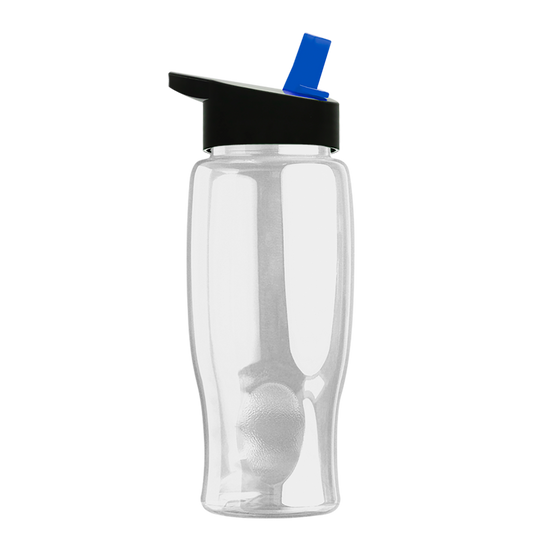 Poly+ Bottle with Flip-Straw Lid - 27 oz.