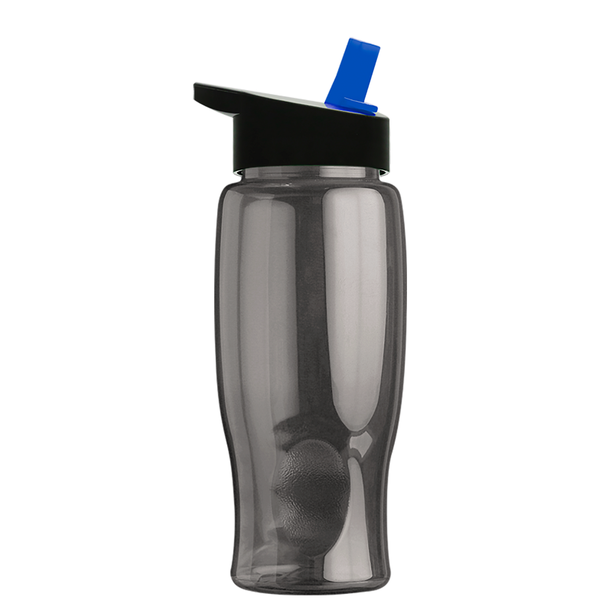 Custom logo Poly+ Bottle with Flip-Straw Lid - 27 oz.