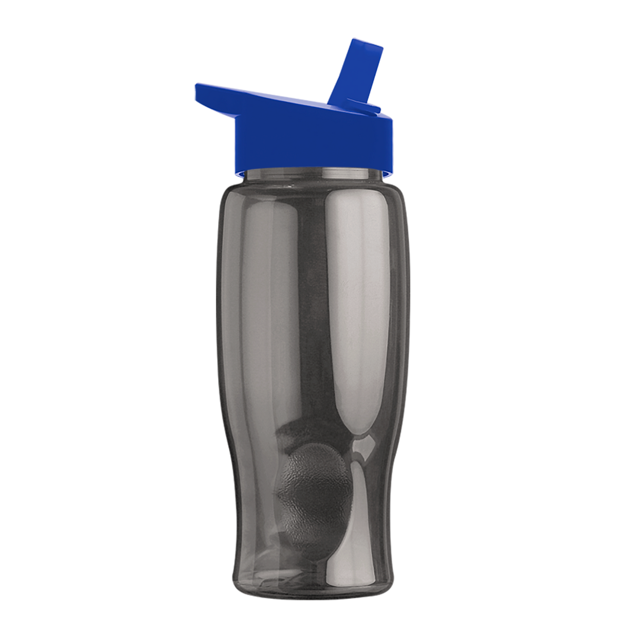 Custom logo Poly+ Bottle with Flip-Straw Lid - 27 oz.