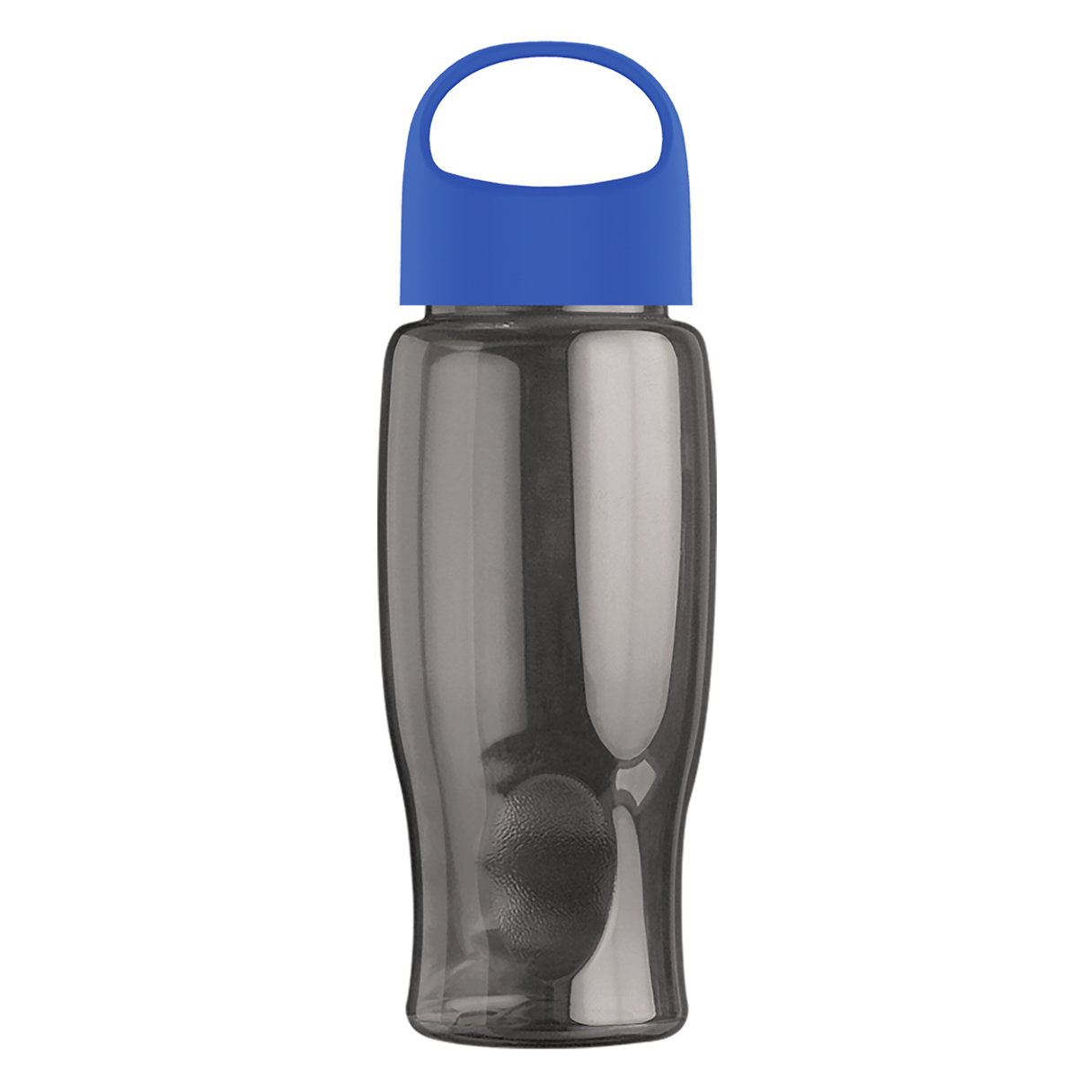 Custom logo Poly+ Bottle with Oval Crest Lid - 27 oz.